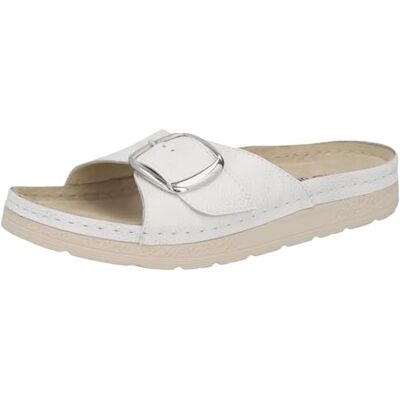Berkemann Elvina, Ciabatte Donna, Bianco Argento, 42 EU Berkemann Elvina, Ciabatte Donna, Bianco Argento, 42 EU