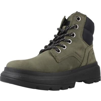 Geox J KIDDARTAH BOY WPF Stivaletto, DK GREEN/BLACK, Geox J KIDDARTAH BOY WPF Stivaletto, DK GREEN/BLACK,
