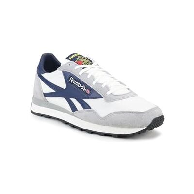 Reebok Scarpe da Ginnastica Unisex Aztec II, Grey 3 Chalk Vector Navy, 34 EU Reebok Scarpe da Ginnastica Unisex Aztec II, Grey 3 Chalk Vector Navy, 34 EU