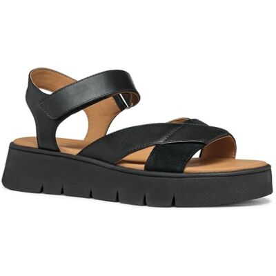 Geox D DANDRA 40 B, Sandalo Donna, Black, 39 EU Geox D DANDRA 40 B, Sandalo Donna, Black, 39 EU
