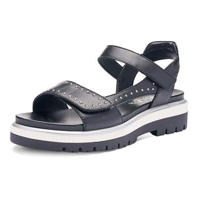 ARA Malaga, Sandali Donna, Nero, 35 EU ARA Malaga, Sandali Donna, Nero, 35 EU