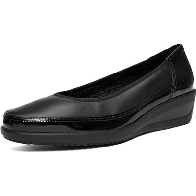 ARA Zurigo, Ballerina Donna, Nero, 36.5 EU Larga ARA Zurigo, Ballerina Donna, Nero, 36.5 EU Larga