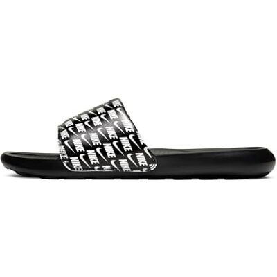 Nike Victori One Slide Print Mocassino Black/White-Black 45 Nike Victori One Slide Print Mocassino Black/White-Black 45