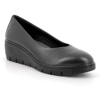 ENVAL SOFT Décolleté con Zeppa in Pelle da Donna Nero ENVAL SOFT Décolleté con Zeppa in Pelle da Donna Nero