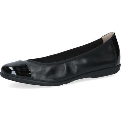 CAPRICE Donna Ballerine in Pelle Verniciata, Nero (Black Comb), 37 EU CAPRICE Donna Ballerine in Pelle Verniciata, Nero (Black Comb), 37 EU