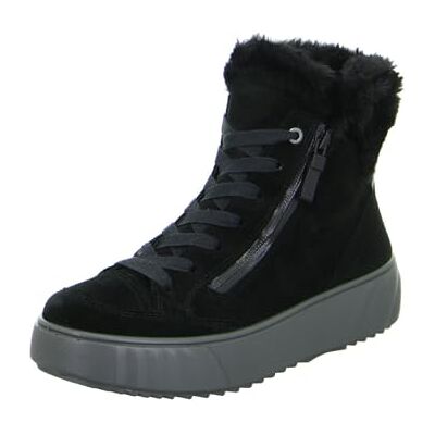 ARA Monaco, Scarpe da Ginnastica Donna, Nero, 36.5 EU Larga ARA Monaco, Scarpe da Ginnastica Donna, Nero, 36.5 EU Larga