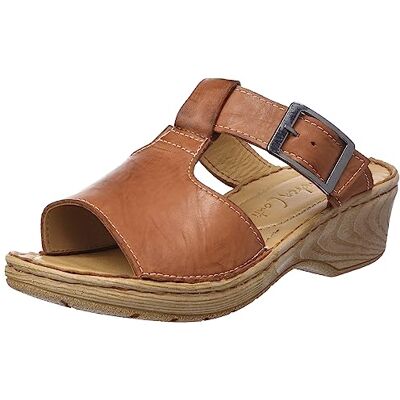 Andrea Conti Donna, Sandali con Tacco, Cognac, 37 EU Andrea Conti Donna, Sandali con Tacco, Cognac, 37 EU