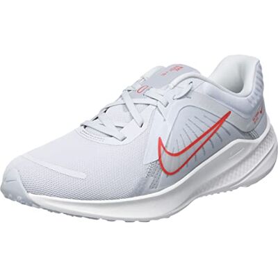 Nike Quest 5 Donna, Pure Platinum/LT Crimson-Wolf Grey EU 44.5 Nike Quest 5 Donna, Pure Platinum/LT Crimson-Wolf Grey EU 44.5