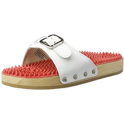 Berkemann Unisex-Erwachsene Noppen-Sandale Pantoletten, Weiß (Weiß), 35.5 EU Berkemann Unisex-Erwachsene Noppen-Sandale Pantoletten, Weiß (Weiß), 35.5 EU