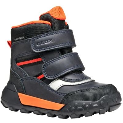 Geox B Trekkyup Boy B ABX, Stivale alla Caviglia, Navy Arancio, 26 EU Geox B Trekkyup Boy B ABX, Stivale alla Caviglia, Navy Arancio, 26 EU