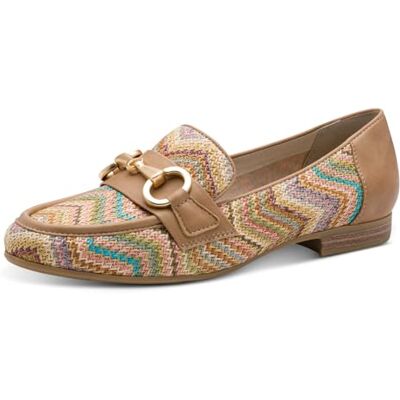 Jana Damen Slipper Vegan , Mocassino Donna, Beige Multi, 38 EU Jana Damen Slipper Vegan , Mocassino Donna, Beige Multi, 38 EU