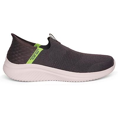 Skechers Pantofole da Uomo Ultra Flex 3.0, Grigio., 50.5 EU Larga Skechers Pantofole da Uomo Ultra Flex 3.0, Grigio., 50.5 EU Larga