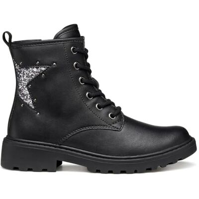 Geox J Casey Girl Barca alla caviglia, taglia 36 EU, colore: Nero, Nero, 36 EU Geox J Casey Girl Barca alla caviglia, taglia 36 EU, colore: Nero, Nero, 36 EU
