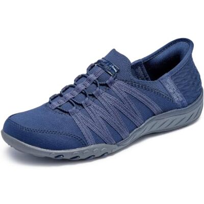 Skechers Donna Breathe-Easy Roll-with-Me Slip-in ALLENATRICE Collezione Autunno Inverno Trainer Skechers Donna Breathe-Easy Roll-with-Me Slip-in ALLENATRICE Collezione Autunno Inverno Trainer