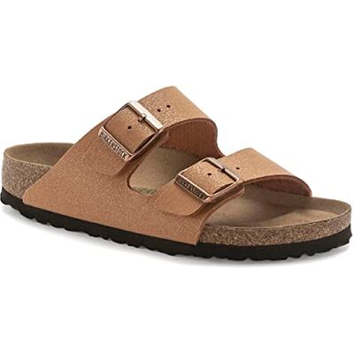 Birkenstock Arizona vegan Birko-Flor Nubuck Beige Pecan Birkenstock Arizona vegan Birko-Flor Nubuck Beige Pecan