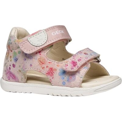 Geox B Sandal Macchia Gir, Sandali Bimba 0-24, Lt Rose Multicolor WA, 23 EU Geox B Sandal Macchia Gir, Sandali Bimba 0-24, Lt Rose Multicolor WA, 23 EU