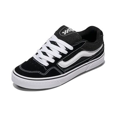 Vans Caldrone Scarpe in Camoscio - Nero/Bianco - Taglia: 15 UK - Scarpe Vans Caldrone Scarpe in Camoscio - Nero/Bianco - Taglia: 15 UK - Scarpe