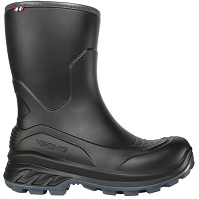 Viking Trophy Icefighter Mid Warm, Scarpone da Neve Unisex Adulto, Nero (Black/Grey), 45 EU Viking Trophy Icefighter Mid Warm, Scarpone da Neve Unisex Adulto, Nero (Black/Grey), 45 EU