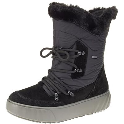 ARA Monaco GTX, Stivali da Neve Donna, Nero, 42.5 EU Larga ARA Monaco GTX, Stivali da Neve Donna, Nero, 42.5 EU Larga