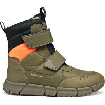 Geox J Flexyper Boy B Abx, Stivaletti Bambini e ragazzi, Military Orange, 33 EU Geox J Flexyper Boy B Abx, Stivaletti Bambini e ragazzi, Military Orange, 33 EU