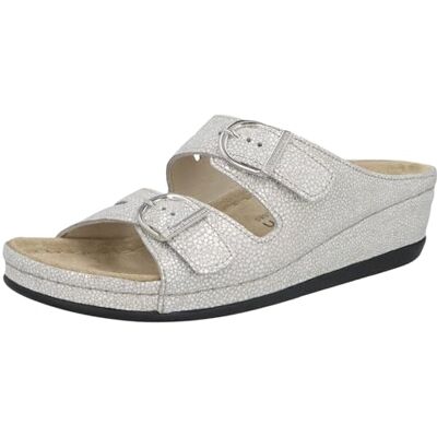 Berkemann Lüneburg, Ciabatte Donna, Argento Anticato, 41.5 EU Berkemann Lüneburg, Ciabatte Donna, Argento Anticato, 41.5 EU