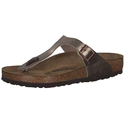 Birkenstock 1016144 Gizeh graceful taupe, Birko Flor INFRADITO Donna, Taupe EU 36 Birkenstock 1016144 Gizeh graceful taupe, Birko Flor INFRADITO Donna, Taupe EU 36