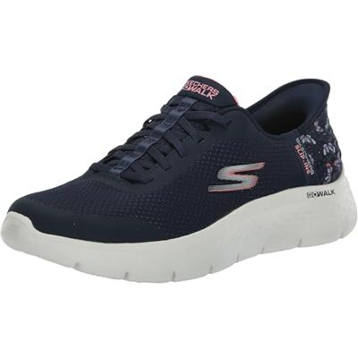Skechers Go Walk Flex Eva Sneaker da Donna, Senza Lacci, Senza Mani, Blu Navy/Rosa., 37 EU Skechers Go Walk Flex Eva Sneaker da Donna, Senza Lacci, Senza Mani, Blu Navy/Rosa., 37 EU
