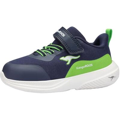 KangaROOS K-rdi Cushies Ev, Scarpe da Ginnastica Unisex-Bambini, Dk Navy Lime, 29 EU KangaROOS K-rdi Cushies Ev, Scarpe da Ginnastica Unisex-Bambini, Dk Navy Lime, 29 EU
