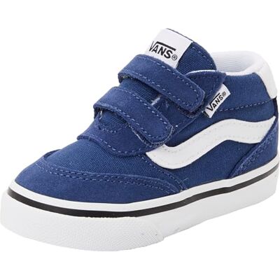 Vans Brooklyn Mid VSneaker Unisex per Bambini, Vera Marina., 4 UK Child Vans Brooklyn Mid VSneaker Unisex per Bambini, Vera Marina., 4 UK Child