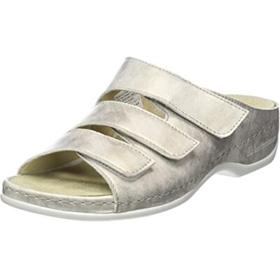 Berkemann Franziska, Pantofole Donna, Argento Anticato, 40 2/3 EU Berkemann Franziska, Pantofole Donna, Argento Anticato, 40 2/3 EU