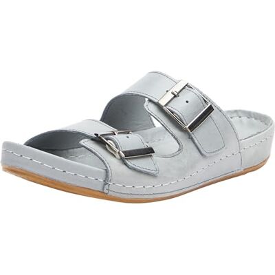 Andrea Conti , Ciabatte Donna, Grigio Chiaro, 41 EU Andrea Conti , Ciabatte Donna, Grigio Chiaro, 41 EU