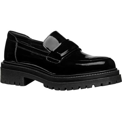 Geox Women's D Iridea a Moccasin, Nero, 37 EU Geox Women's D Iridea a Moccasin, Nero, 37 EU