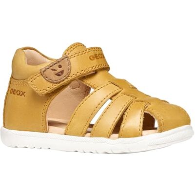 Geox Sandali da bambino B MACCHIA Boy, Ochre Yellow, 19 EU Geox Sandali da bambino B MACCHIA Boy, Ochre Yellow, 19 EU