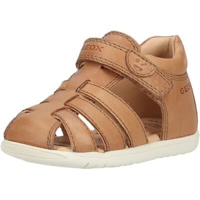 Geox Sandalo da bambino B Macchia, whisky, 22 EU Geox Sandalo da bambino B Macchia, whisky, 22 EU