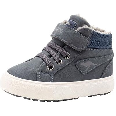 KangaROOS Kavu Iii, Scarpe da Ginnastica Basse Unisex Bambini e ragazzi, Dk Navy Grey 423, 22 EU KangaROOS Kavu Iii, Scarpe da Ginnastica Basse Unisex Bambini e ragazzi, Dk Navy Grey 423, 22 EU