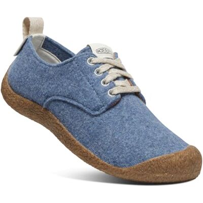 KEEN Mosey Derby, Scarpe da Ginnastica Donna, Blue Felt/Birch, 39.5 EU KEEN Mosey Derby, Scarpe da Ginnastica Donna, Blue Felt/Birch, 39.5 EU