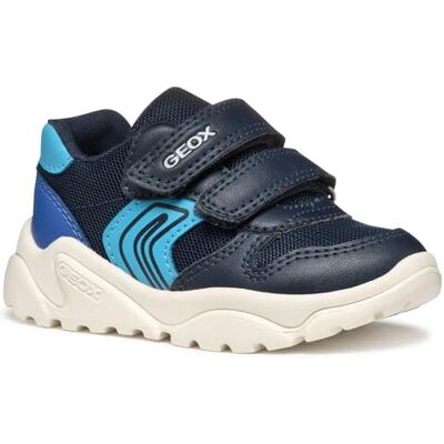 Geox B CIUFCIUF Boy A Scarpe da Ginnastica Baby Jungen, Navy/Royal, Geox B CIUFCIUF Boy A Scarpe da Ginnastica Baby Jungen, Navy/Royal,