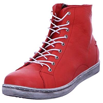 Andrea Conti 0341500 Scarpe Stringate Donna, Numero:37 EU, Colore:Rosso Andrea Conti 0341500 Scarpe Stringate Donna, Numero:37 EU, Colore:Rosso