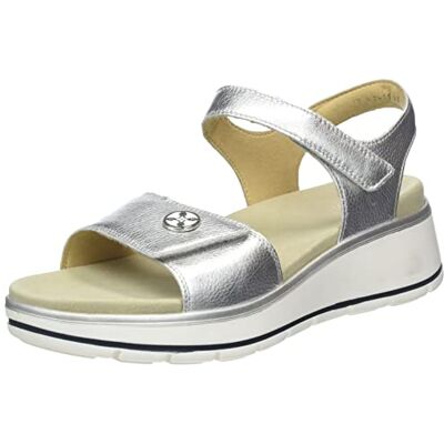 ARA Sapporo, Sandalo Donna, Argento, 36 EU Larga ARA Sapporo, Sandalo Donna, Argento, 36 EU Larga