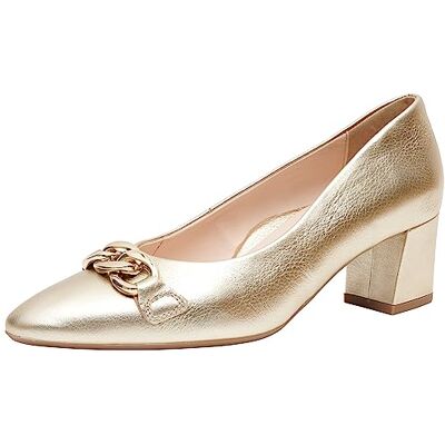 ARA Londra, Scarpe décolleté Donna, Platino, 41.5 EU Stretta ARA Londra, Scarpe décolleté Donna, Platino, 41.5 EU Stretta