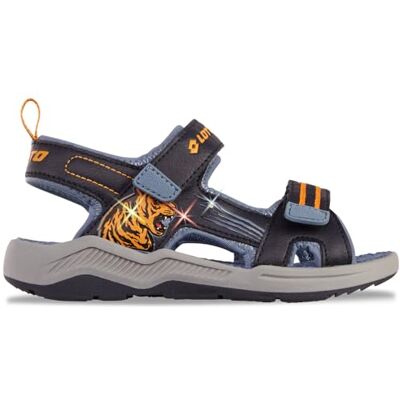 Lotto Amarador K Sandali sportivi, 27 EU, colore: Navy/Arancione, Navy Arancio, 27 EU Lotto Amarador K Sandali sportivi, 27 EU, colore: Navy/Arancione, Navy Arancio, 27 EU