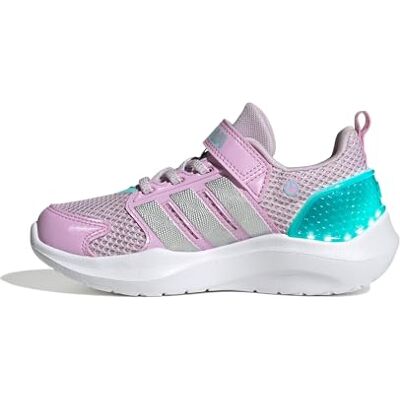 Adidas Unisex Bambini e Ragazzi LIGHTORAMA Runner Shoes Children, Ice Lavender/Silver Met./Flash Aqua, 31 1/2 EU Adidas Unisex Bambini e Ragazzi LIGHTORAMA Runner Shoes Children, Ice Lavender/Silver Met./Flash Aqua, 31 1/2 EU
