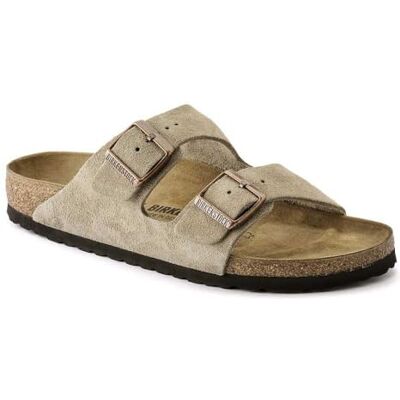 Birkenstock 0 Arizona taupe, Suede Leather PIANELLE Uomo, Taupe EU 36 Birkenstock 0 Arizona taupe, Suede Leather PIANELLE Uomo, Taupe EU 36