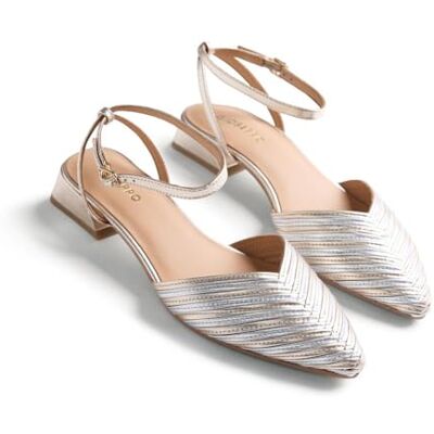 GIOSEPPO Clawson, Cinghia a T Donna, Colore: Platino, 40 EU GIOSEPPO Clawson, Cinghia a T Donna, Colore: Platino, 40 EU