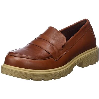 Andrea Conti , Mocassino Donna, Castagno Beige, 38 EU Andrea Conti , Mocassino Donna, Castagno Beige, 38 EU