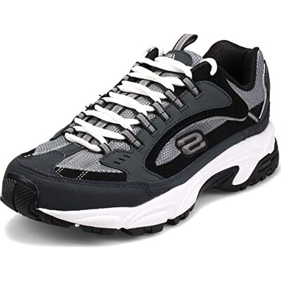 Sneaker Skechers Stamina-Nuovo Blu navy/Nero 8.5 US Sneaker Skechers Stamina-Nuovo Blu navy/Nero 8.5 US