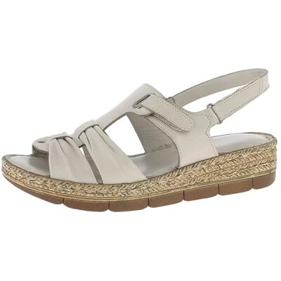 Andrea Conti Damen Sandale, Donna, Grigio Argentato, 39 EU Andrea Conti Damen Sandale, Donna, Grigio Argentato, 39 EU
