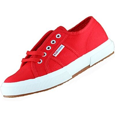 Superga 2750 Plus Cotu, Scarpe da Ginnastica Basse Unisex Adulto, Rosso, 35 EU Superga 2750 Plus Cotu, Scarpe da Ginnastica Basse Unisex Adulto, Rosso, 35 EU