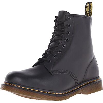 Dr Martens 1460 8 Eye Brown', Bovver Boots Unisex Adulto, Nero Black , 42 EU Dr Martens 1460 8 Eye Brown', Bovver Boots Unisex Adulto, Nero Black , 42 EU
