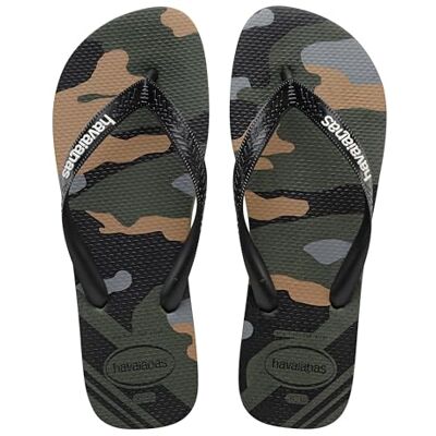 Havaianas Top Camu Uomo FlipFlop Green 35 EU Havaianas Top Camu Uomo FlipFlop Green 35 EU